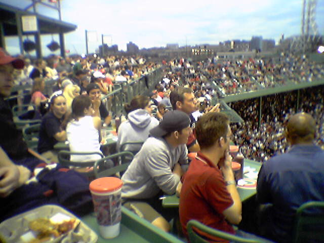 Rightfield Roof Seats; Fenway Park, Boston, MA.