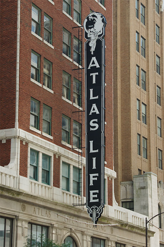 Atlas Life Neon Sign