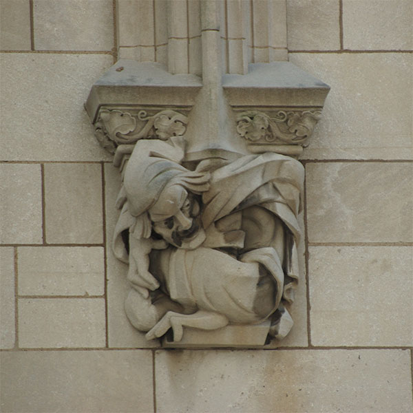 Philtower Gargoyle - Left