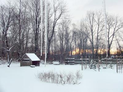 sunrise across the valley