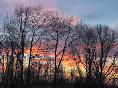 winter sunrise