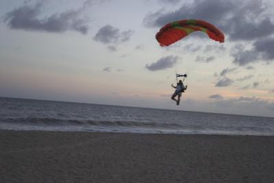 Skydiving in Southport