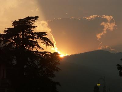 Sunset in Stresa