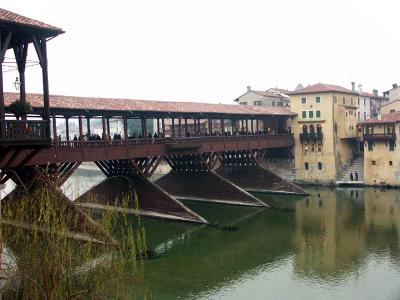 Brdige in Bassano - Italy - designed by Palladio