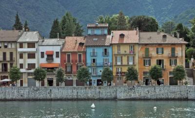 Cannobio from the Lake