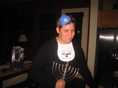 Danny's first Channukah