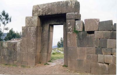 Doublejambed gateway at Vilcashuaman