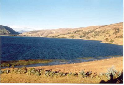 The Pacucha laguna near Andahuaylas
