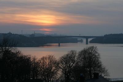 Feb 6: Sunset from Vsterbron