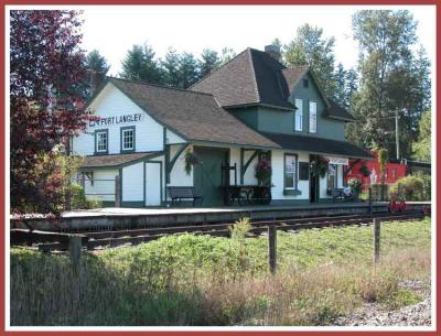 Old train station, now a museum.