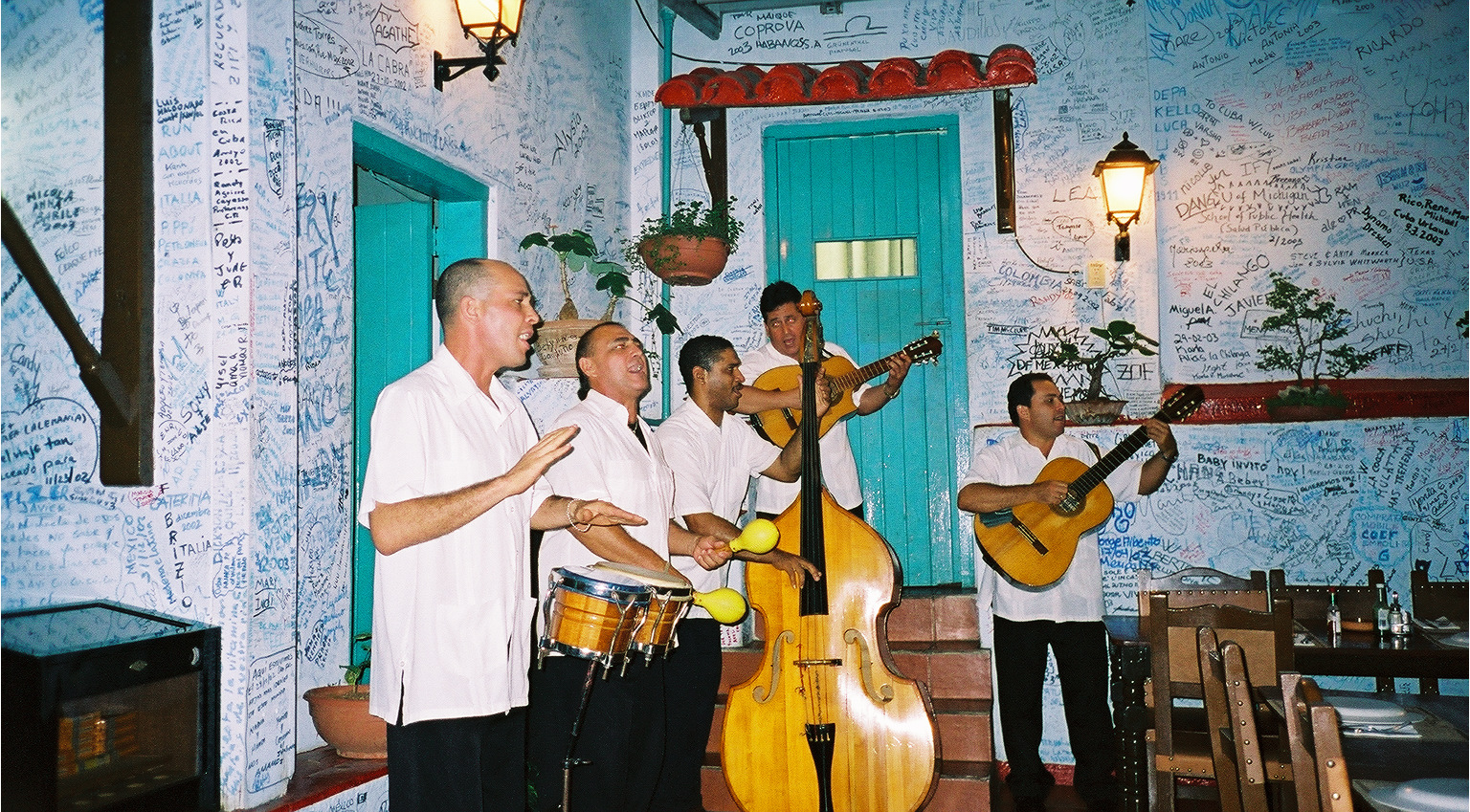 Musicians at La Bodeguita Del Medio, these guys were great.