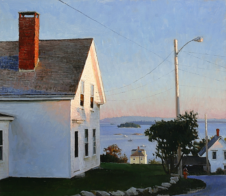 21.  End of Summer, Stonington 19 x 21