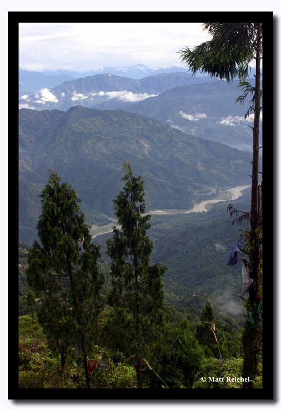 Breathtaking Views out to Kanchendzonga, Kalimpong