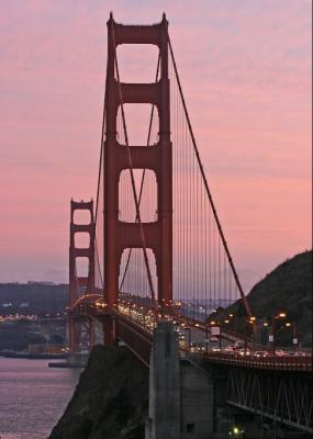 GG bridge twilight