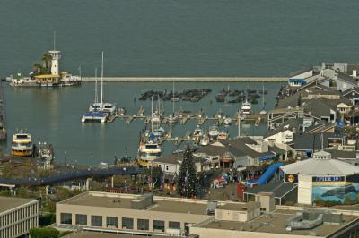 views from coit tower 5 pier 39