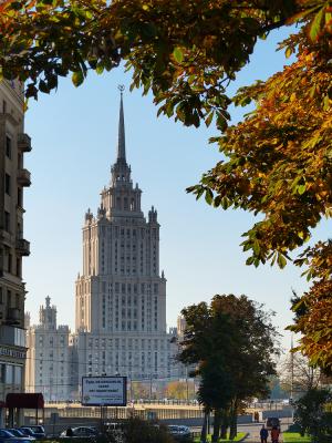 Hotel Ukraine, one of the seven sisters