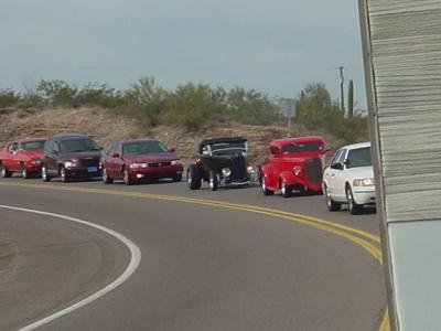 reflection while <br> going to Wickenburg