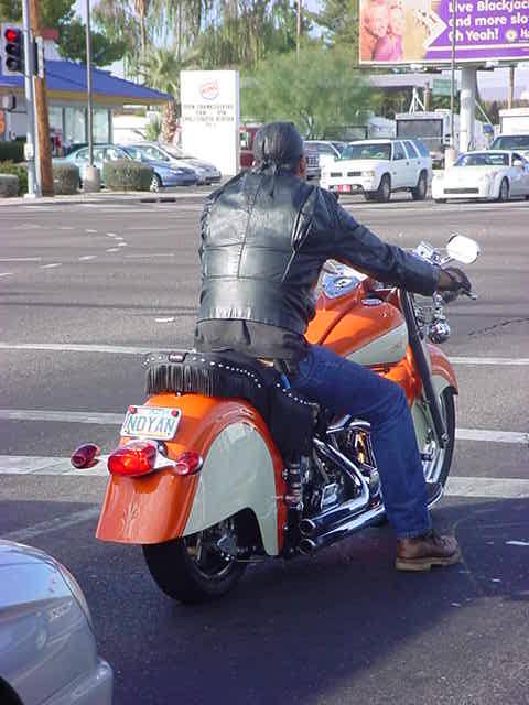 nice Indian motorcycle <br> in Mesa Arizona USA