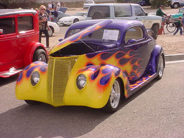 1937 Ford 3 window coupe