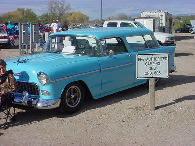 55 Chevy Nomad<br> Wickenburg Arizona