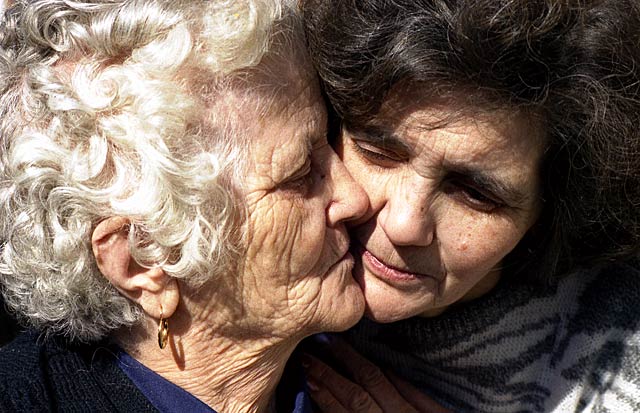 Two generations: mother and daughter