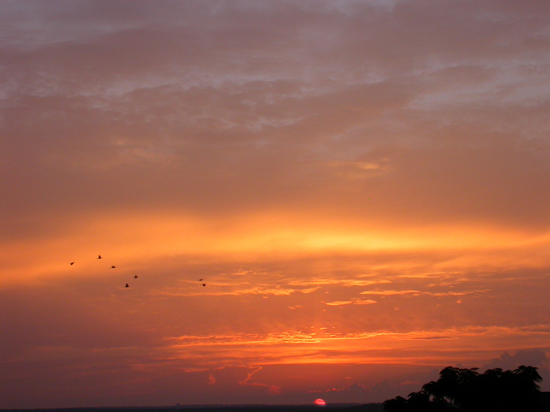 Sunset, San Marcos, Texas