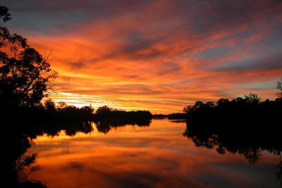 Sunrise on the Murray