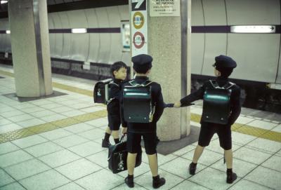 Three elementary school boys