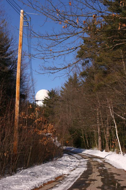 2005-02-27: Radome in the Woods