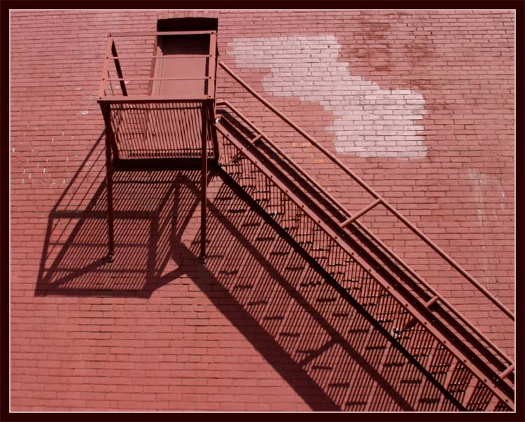 Shadow Stairs<BR>Third Place<BR>Canon Talk Forum<BR>Challenge 46 Exhibition