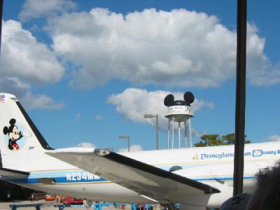 Walt Disney's personal plane