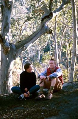 ad Andrew And Sarah On Rock, Cotter Gap 2.JPG