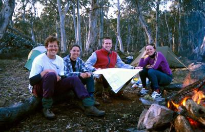 ai Around The Fire, Cotter Gap.JPG