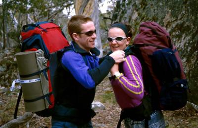 as Andrew And Sarah Getting Ready, Cotter Gap.JPG