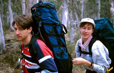at Angus And Jenny Getting Ready, Cotter Gap.JPG