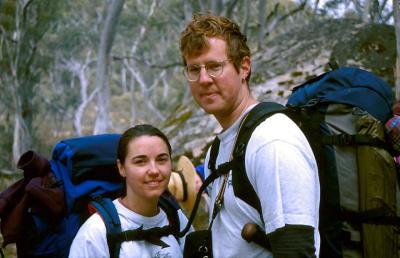 au Ralph And Kylie Getting Ready, Cotter Gap.JPG