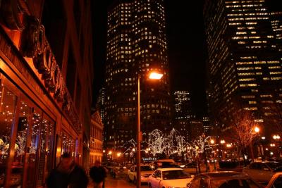 December Evening Downtown