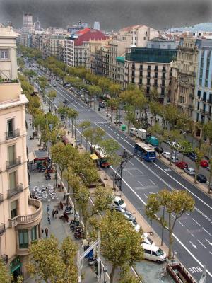 View from Casa Mila