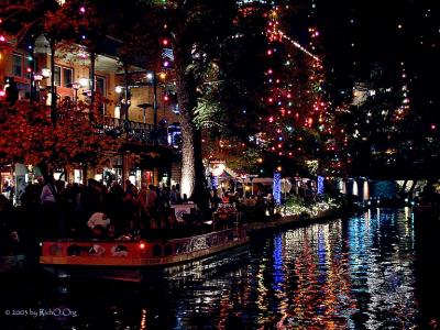 San Antonio River Walk Christmas Lights