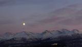 020_030 Moon at Sunset over Chugach