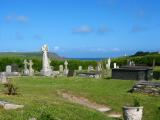 St Enodoc Church Yard - overlooking the Atlantic Coast, June 2003