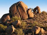 Morning rocks Pinnacle Peak