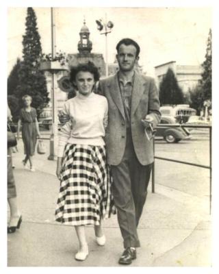 Mom and dad in Vichy