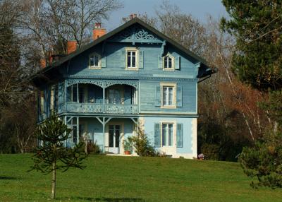 The blue house