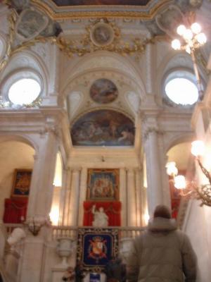 inside the Palacio Real
