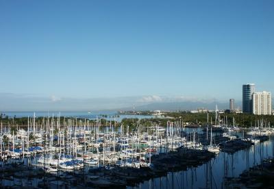 Boats at anchor