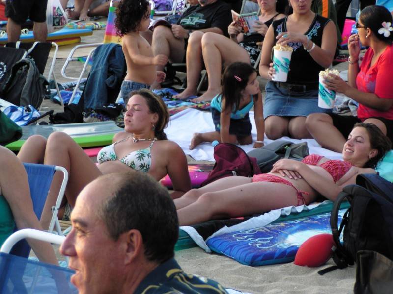 Sunset on the Beach audience