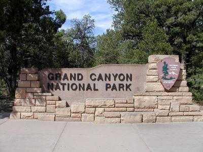 Grand Canyon National Park Entrance
