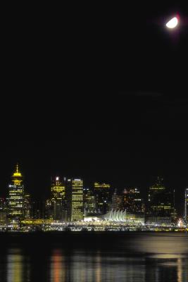 Nightshot of Vancouver