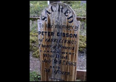 Barkerville cemetery